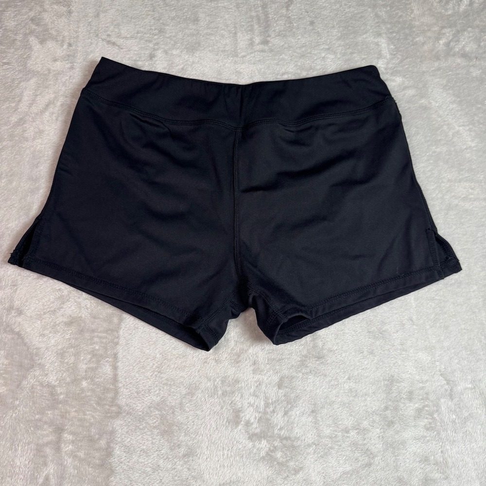 Halara Womens S Black Athletic Performance Shorts with Back Pockets